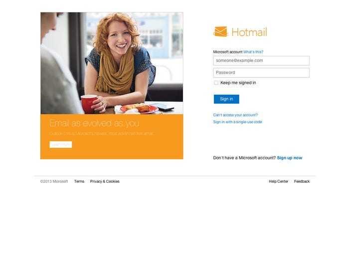 hotmail live.com